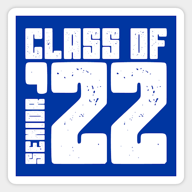 Class of 2022 Senior Magnet by colorsplash